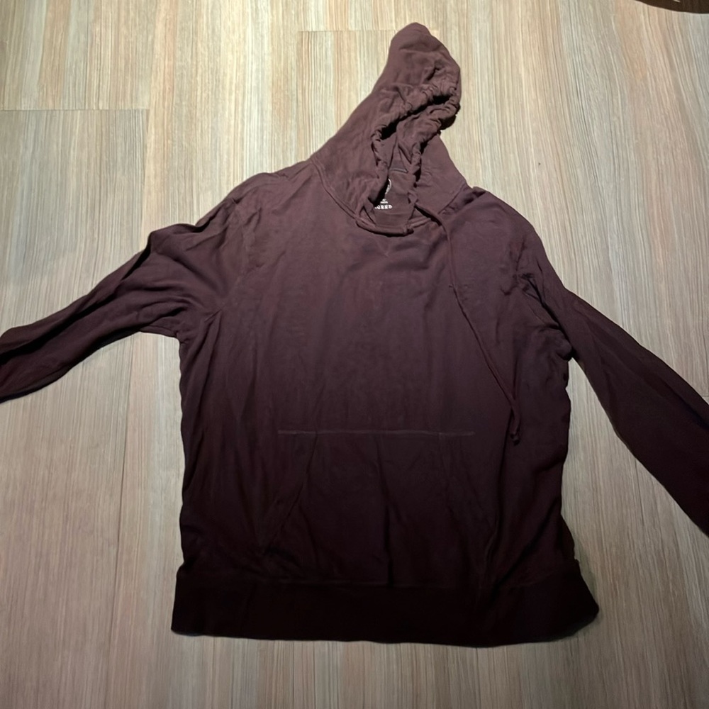 American Eagle Outfitters Dark Brown Hoodie